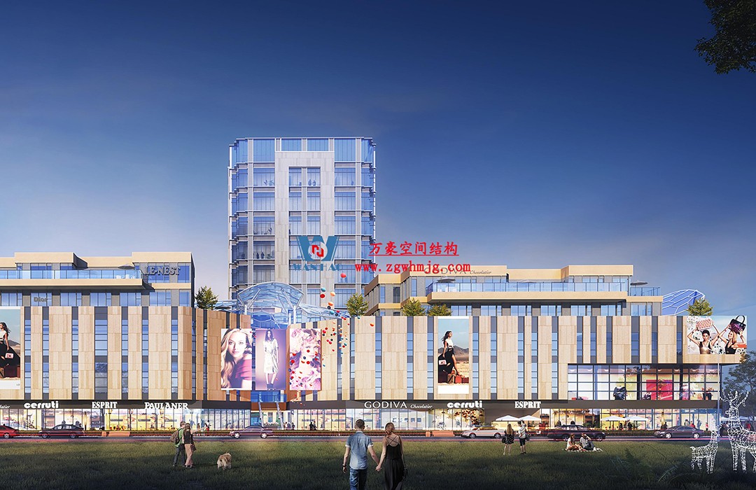 賦含夢(mèng)幻色彩的商業(yè)街膜結(jié)構(gòu)天幕，即將閃亮登場(chǎng)！