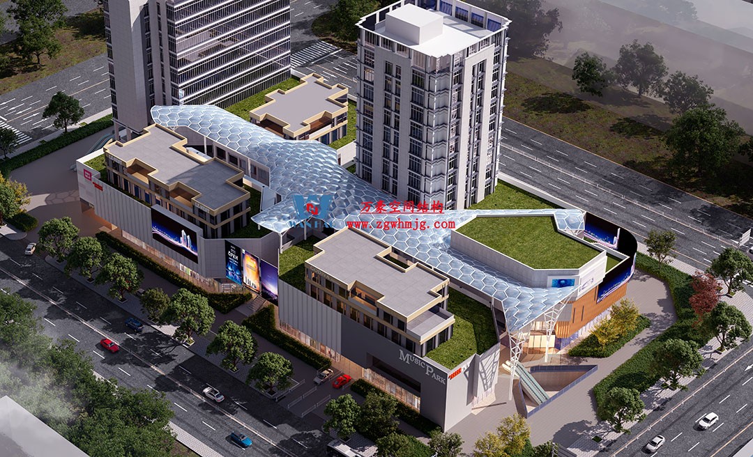 賦含夢(mèng)幻色彩的商業(yè)街膜結(jié)構(gòu)天幕，即將閃亮登場(chǎng)！