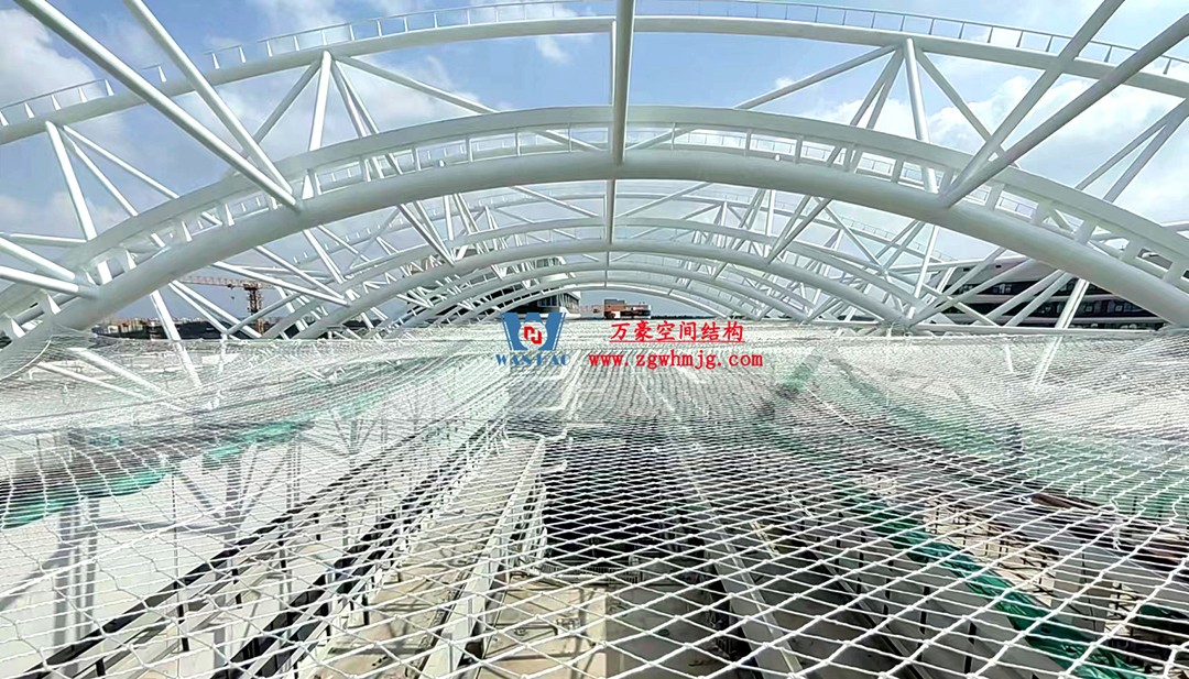 工程進(jìn)度全速推進(jìn)，PTFE膜材張拉在即！