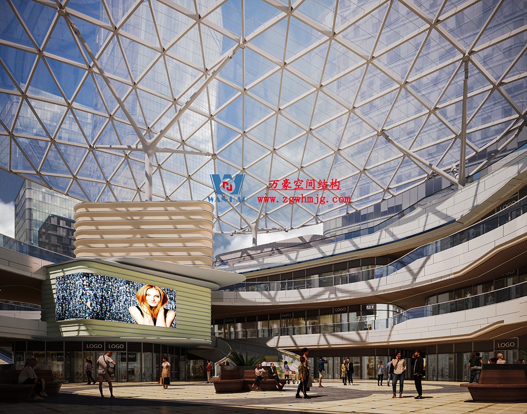 攻堅克難，全速推進|這個ETFE商業(yè)天幕迎來新進展