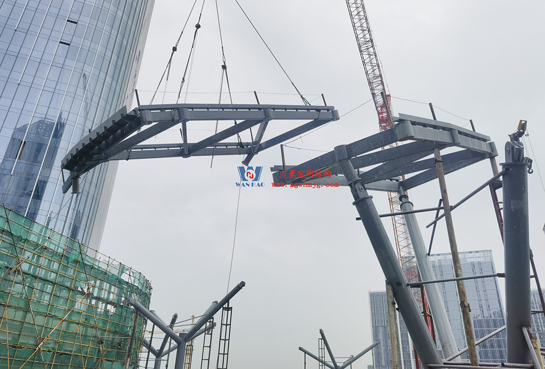 攻堅克難，全速推進|這個ETFE商業(yè)天幕迎來新進展