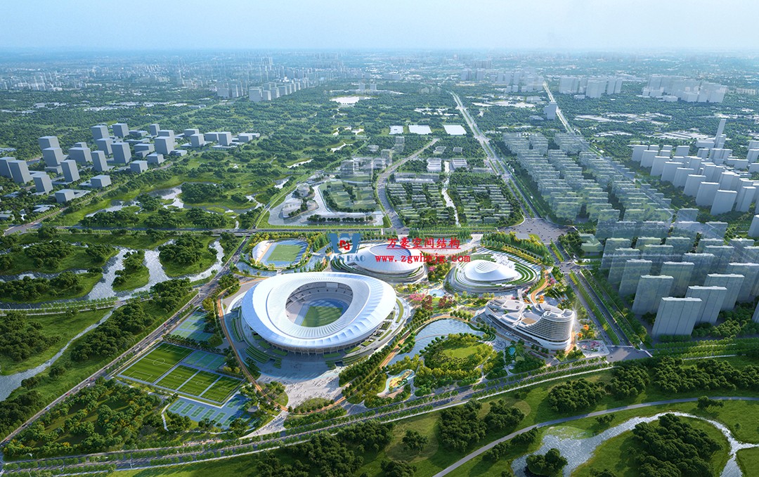 “太湖浮蓮”！萬豪空間結(jié)構(gòu)助力無錫奧林匹克體育產(chǎn)業(yè)中心項目