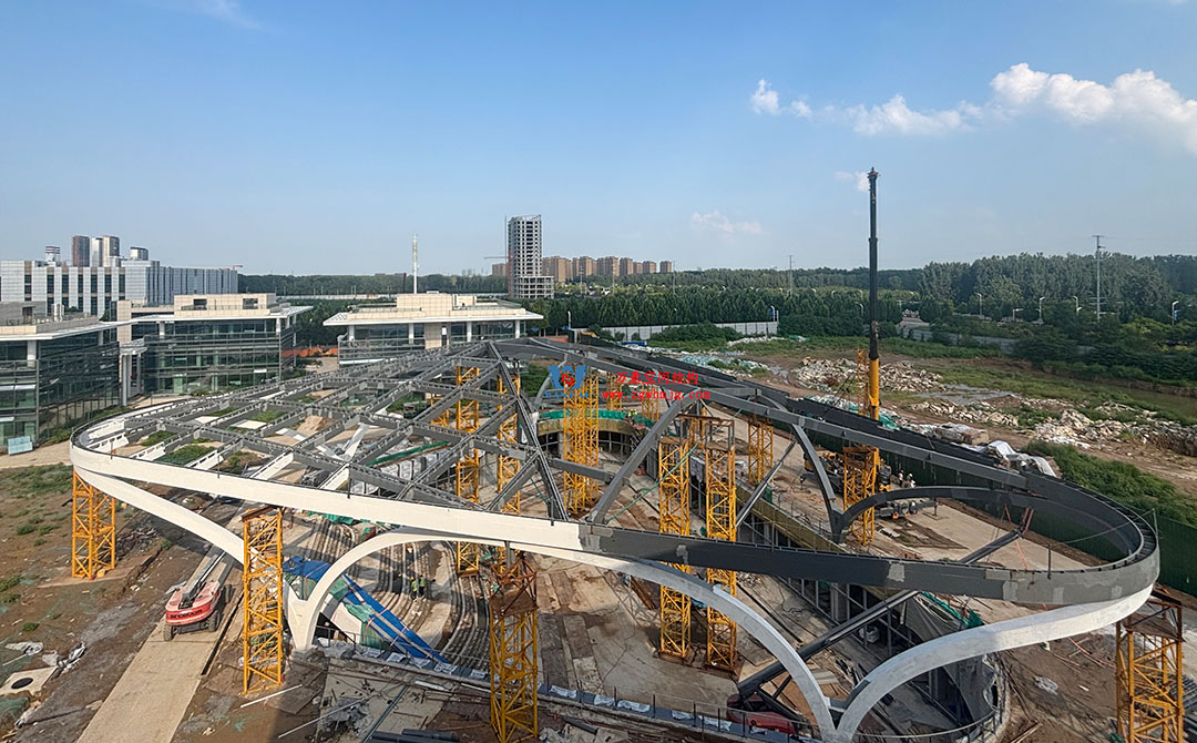 ETFE氣枕膜與雙曲面空間網(wǎng)殼結(jié)構(gòu)結(jié)合是什么樣？一起來一睹真容