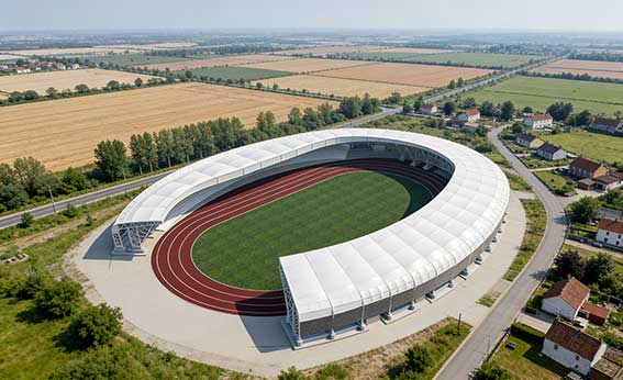 馬里巴馬科PTFE體育場膜結構